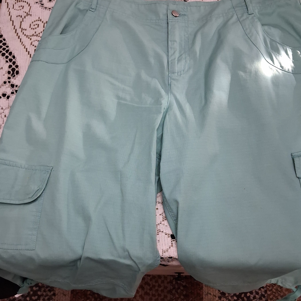 Emma James Teal Cargo Shorts for Men
